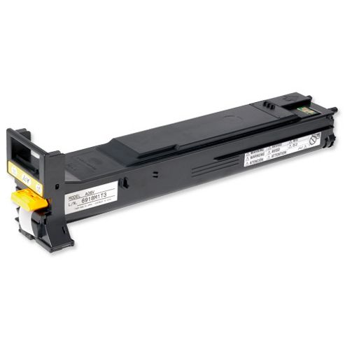 Image of Konica Minolta Magicolor 5550/5570 Yellow Toner Cartridge Yield 12,000