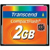 Transcend 2GB 133x compact Flash Memory Card