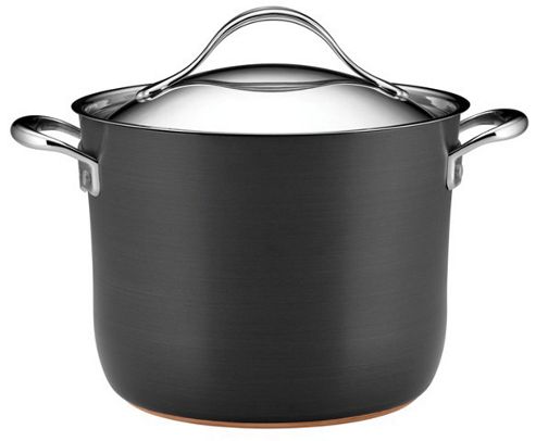 Image of Anolon Nouvelle Copper Base 24cm Stockpot