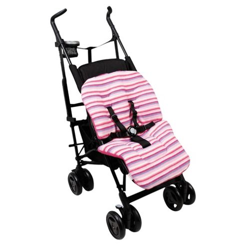 Image of Clair De Lune Fun & Funky Pushchair Liner - Sherbet Pink