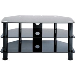 LEVV Universal Black TV Stand For up to 37 inch TVs