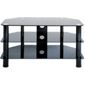 LEVV Universal Black TV Stand For up to 37 inch TVs