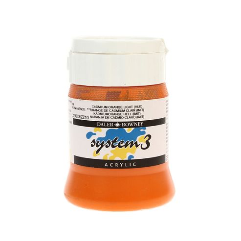 Image of System 3 250ml Cadmium Orange Light (hue)