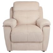 Fabric Power Lift Recliner Chair Natural