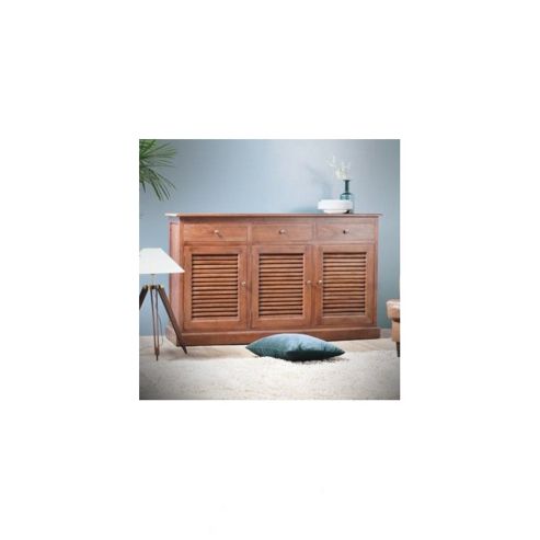 Image of Tikamoon Loggia Trio Mahogany Buffet