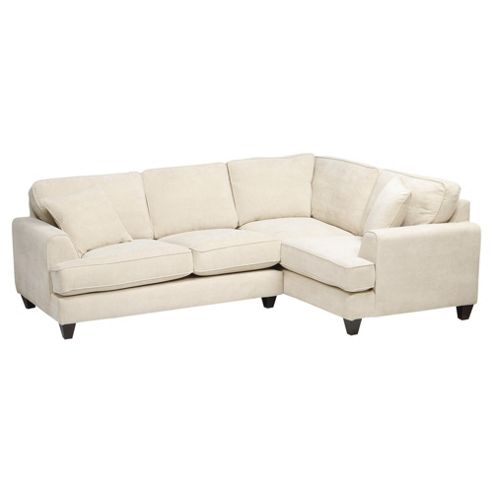 Image of Hampton Fabric Right Hand Facing Corner Sofa, Biscuit