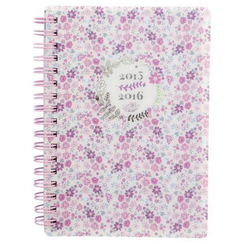 Image of T. 15/16 Diary A6 Wtv - Miss Coco Floral Print