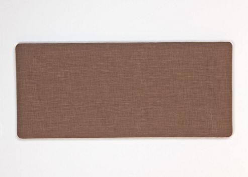 Image of Kyoto Winchester Slab Upholstered Headboard - Victoria Mink - Double