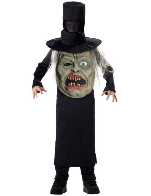 Image of Child Zombie Mad Hatter Costume Medium