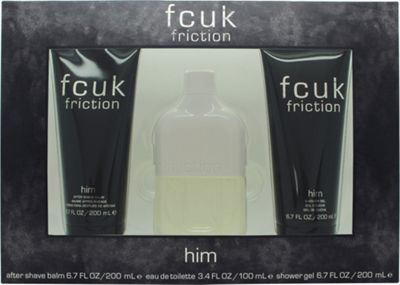 Fcuk Friction For Him 100Ml Eau De Toilette Gift Set