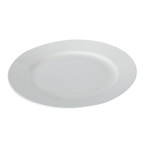 Image of Linea Bone China Eternal Salad Plate In White