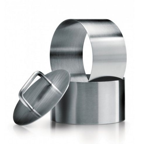 Image of Food Rings Stainless Steel 8cm X3