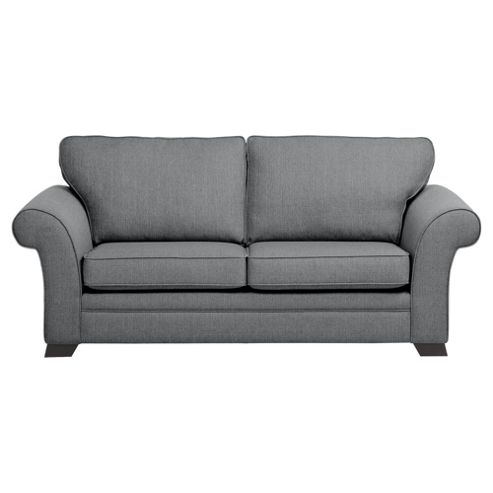 Image of Aldeborough Large 3 Seater Fabric Sofa, Duck Egg