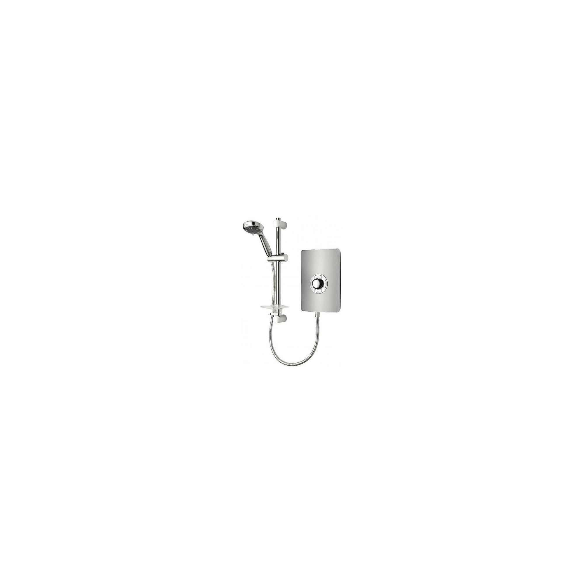 Triton Aspirante Electric Shower Gun Metal 9.5 kW at Tesco Direct