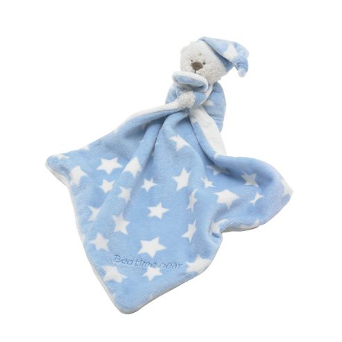Image of Mothercare Bedtime Blankie - Blue