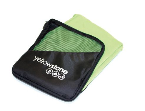 Image of Yellowstone Microfibre Travel Bath Towel Green