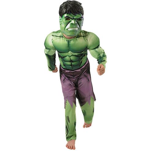 Image of Hulk Deluxe - Child Costume 5-6 Years