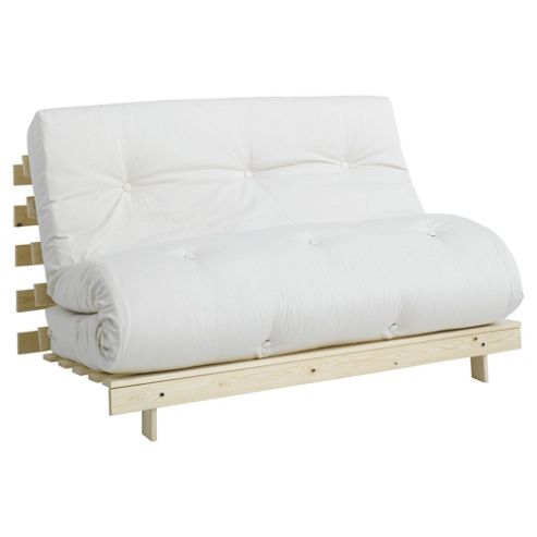 Image of Helsinki Pine Double Futon With Mattress Natural
