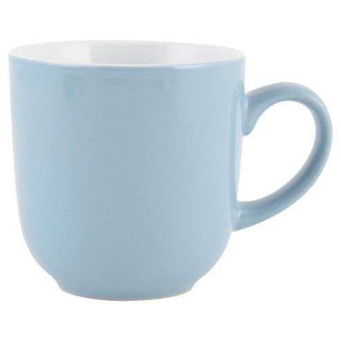 Image of Tesco Plain Blue Hug Mug Single