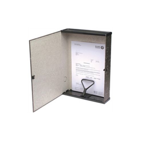 Image of Q-connect Box File Foolscap Black