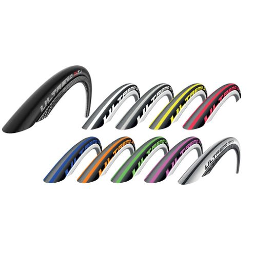 Image of Schwalbe Ultremo Zx Racestar Road Race Folding Tyre - 700 X 23mm Pink/black