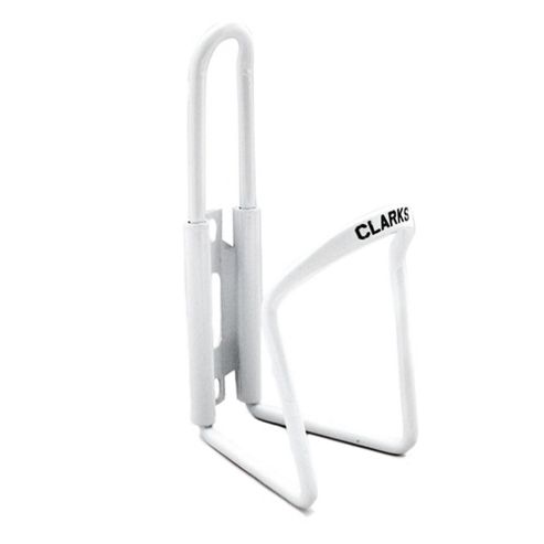 Image of Clarks Alloy Bottle Cage W/bolts, White