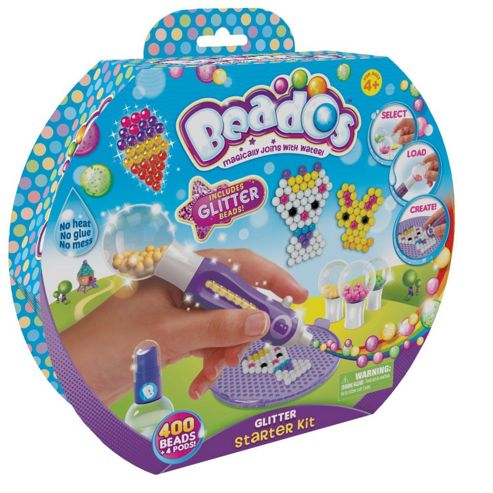 Image of Beados Glitter Starter Kit, 400 Beads + 4 Pods
