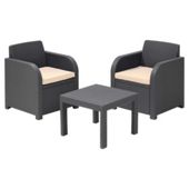 Keter Atlanta Rattan Effect Balcony Set.