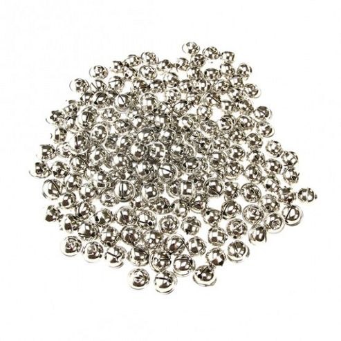 Image of Cat Bells 18mm - Silver Bulk Bag Of 250