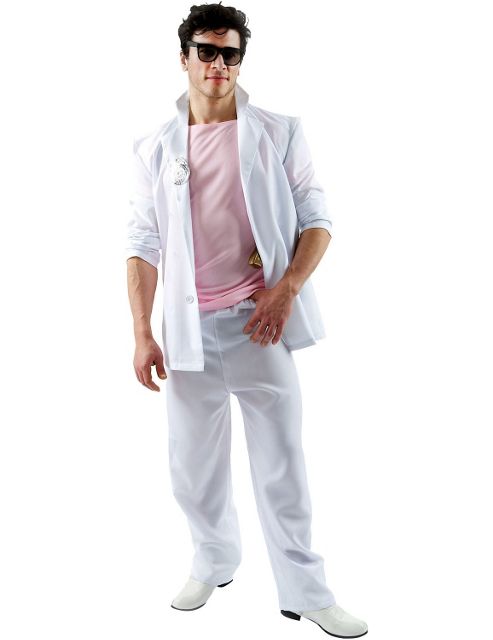 Image of Miami Vice Sonny Crockett Costume Extra Large