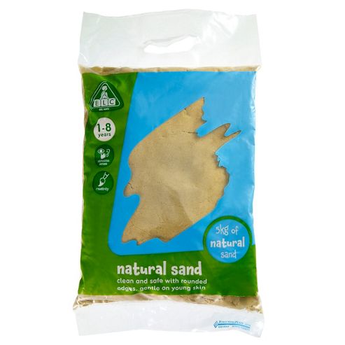 Image of Elc Natural Play Sand - 5kg Bag