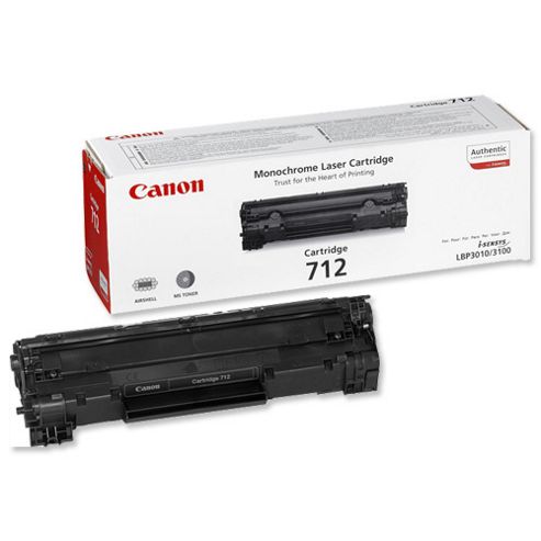 Image of Canon 712 Toner Cartridge - Black