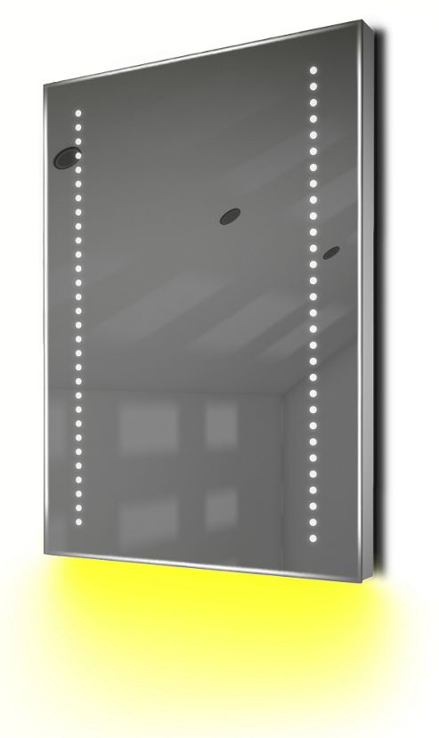 Image of Ambient Ultra-slim Led Bathroom Mirror With Demister Pad & Sensor K10y