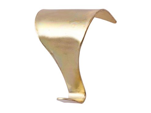 Image of Basic P/p 015662 Moulding Hooks Electro Brass X2