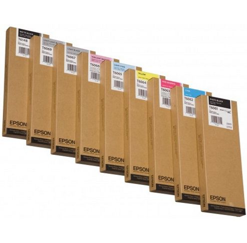 Image of Epson T613 Ultrachrome Ink Cartridge For Sp4400/4450 - Matte Black