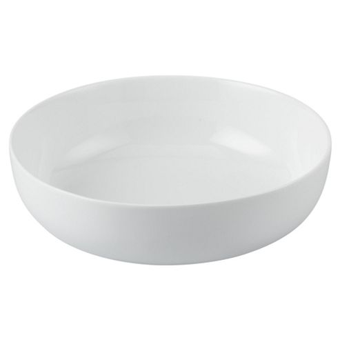 Image of Super White Serving Bowl, Porcelain