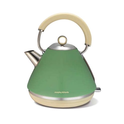 Image of Morphy Richards 102010 Green 'retro Accents Kettle
