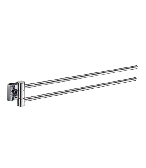 Image of Smedbo House Swing Arm Towel Rail - Polished Chrome