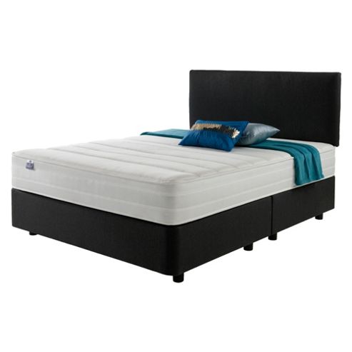 Image of Silentnight Mirapocket 1200 Classic Non Storage Super King Divan Charcoal No Headboard