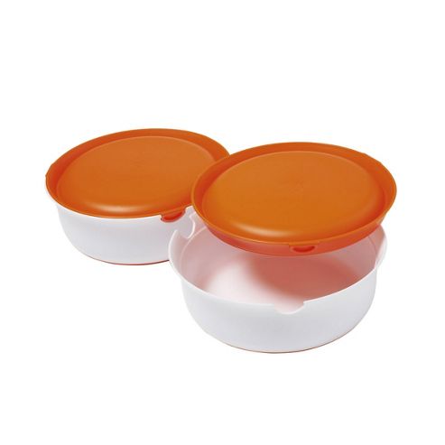 Image of Mothercare Weaning Stage 2 Bowls And Lids - 2 Pack
