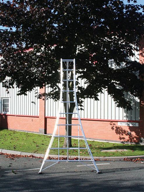 Image of Trade 3.0m (9.84ft) Standard - Garden Hedge Cutting Tripod Ladder