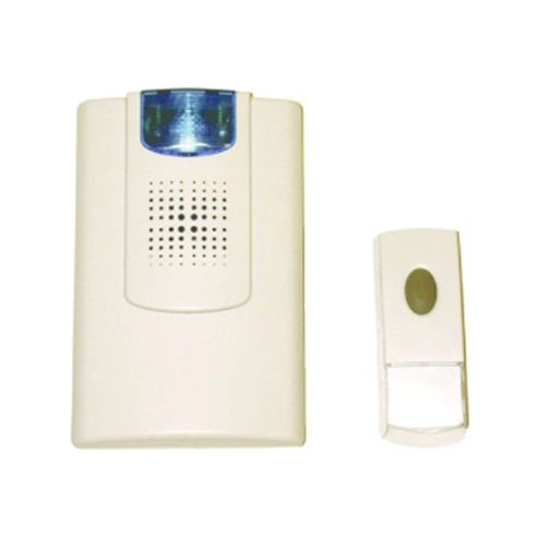 Image of Strobe Wireless Cordless Door Bell Chime 100m 8 Tunes