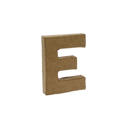 Image of Small Kraft Letter - E
