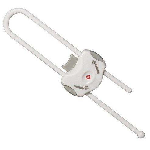 Image of Safety 1st Cabinet Slide Lock White