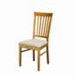 Caxton Tennyson Pair of Slatted Back Dining Chair in Teak
