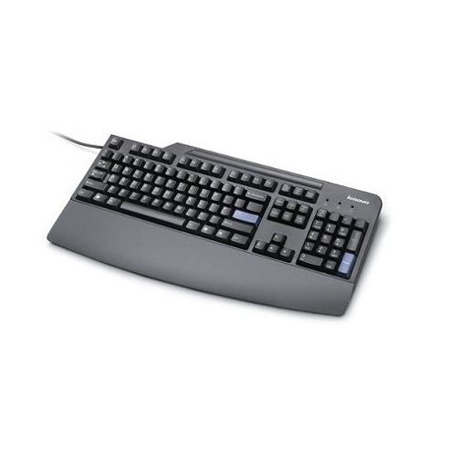 Image of Lenovo Preferred Pro Keyboard, Wired, Black, Usb, Greek
