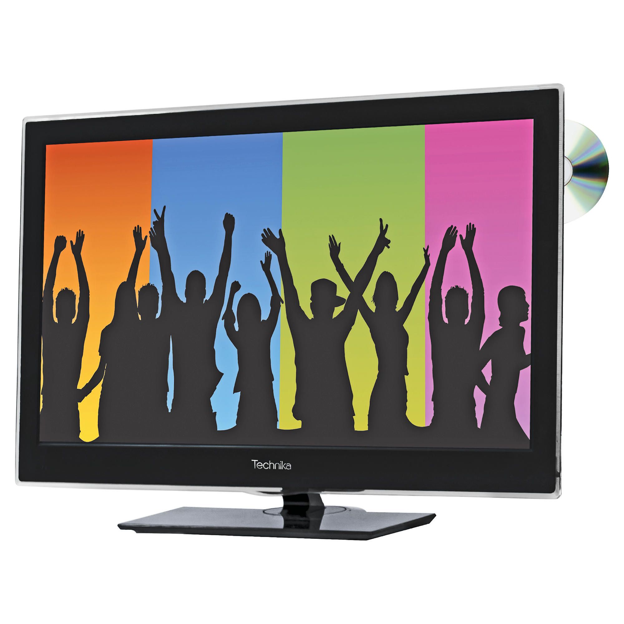 Technika 24-E231COM 24 inch HD Ready 720p LED TV/DVD Combi