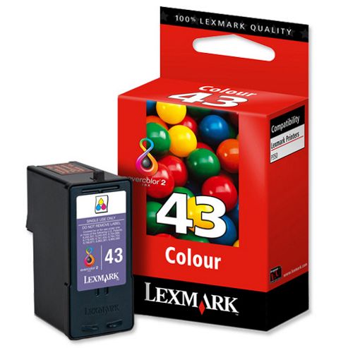 Image of Lexmark 43xl Colour Print Cartridge