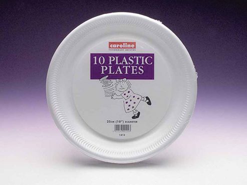 Image of Caroline T1413 Foam Plates 10in X10
