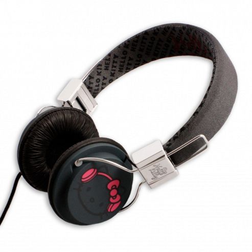 Image of Hello Kitty Headphones Black